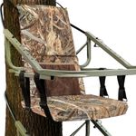 PUNCHMAN Tree Stand Seat Cushion- Adjustable Tree Stand Seat Replacement for Hunting, Waterproof Hunting Tree Stand Seat Cushion for Men, Comfortable Foldable Hunting Cushion