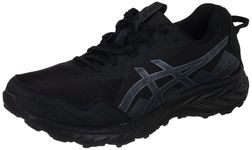 ASICS Mens Gel-Venture 10 Black/Graphite Grey Running Shoes - 10 UK (1011C207.001)
