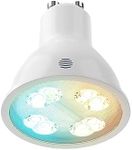 Hive Smart Light Bulb GU10 Tuneable (V9), Works with Amazon Alexa, White