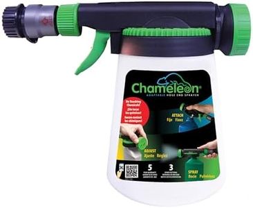 RL Flo-Master Chameleon Hose End Sprayer for use with Fertilizers, Weed Killers, Fungicides and Insect Killers, 32 ounce Refillable Bottle Included