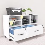 Semoic 2 Drawer File Cabinets for H