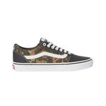 Vans Men's Ward Sneaker, Water Color CAMO Black/White, 8 UK