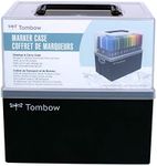 Tombow 56178 Marker Case. Easily Stores and Organizes 108 of Your Favorite Tombow Products