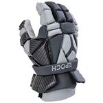 Epoch Integra Lacrosse Glove with Phase Change Technology for Attack, Middie and Defensemen, Medium, Grey