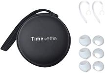 Timekettle Accessories for WT2 Edge/W3 and p1 Translator Earbuds, Including 1 Pair of Silicone Ear Hooks, 3 Pairs of Earmuffs, and 1 Carry Bag