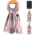 MuroMucci Heated Scarf for Women Rechargeable Neck Warmer, Scarves for Women Winter Warm Intelligent Electric Heating Scarf