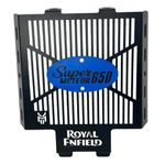 Milachin Heavy Radiator Grill Guard for Royal Enfield Super Meteor 650 (Design 02)