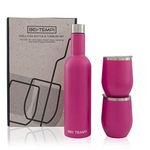 Wine Tumbler With Pink Sliding