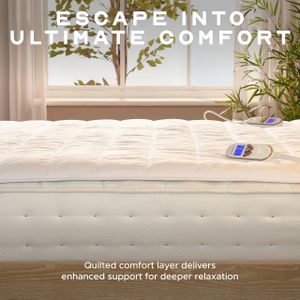 Snuggledown King Size Electric Blanket – Soft Heated Bed Cover
