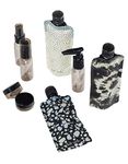 Kitsch Travel Bottles Set - Refillable Travel Containers for Toiletries | TSA Approved Travel Toiletries Containers for Shampoo & Skin Care | Leak Proof Travel Size Bottle | Travel Kit, 11pc