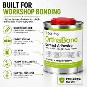 OrthaBond Contact Adhesive 1L – Strong Multi-Purpose Glue