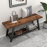 Oastreeful Storage Bench Industrial