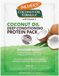 Palmer's Coconut Oil Formula Moisture Boost Protein Pack, Hair Treatment for Dry, Damaged, Over-Processed and Colored Hair, 2.1 Ounce (Pack of 12)