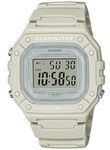 Casio Unisex's Digital Quartz Watch with Plastic Strap W-218HC-8AVEF