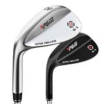 Aiwhlmn Left Handed Golf Sand Wedge 56D 60D Men Women Golf Clubs Pole Lefthand Golf Club Wedges (Black,56D)