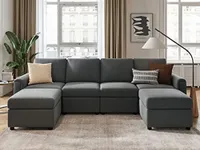 LINSY HOME Modular Sectional Sofa, 