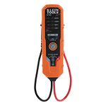 Klein Tools ET40 Voltage Tester, AC Voltage, DC Voltage, and DC Polarity, Includes Batteries, Orange