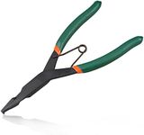 LEONTOOL Angle Tip Lock Ring Pliers Spring Loaded 9-Inch Special Circlip Pliers Retaining Ring Pliers for Retaining Rings on Shafts, Snap Ring Pliers for Removing Installing Gearshift Locking Rings