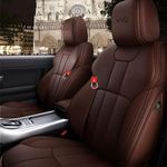 KVD AUTOZONE Heavy Nappa Leather luxurry Car Seat Cover Compatible with Hyundai I20 Full Coffee (5 Year Warranty) - D082/15