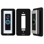 Wall Plate Compatible With RingPro & Pro 2 Matt Finish Heavy Duty Perspex Plastic