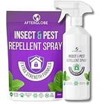 Afterglobe Insect and Rodent Repellent Spray for Home - Extra Strength Peppermint Spider and Pest Deterrent 100% Natural Safe for Humans and Pets 250ml Bottle Non-Toxic and Not Poison, White