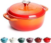 Cast Iron Dutch Oven, 22cm 3L 4.3kg