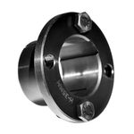 MINERGUY Pulley Bushing, H Style, 1-3/8" Bore, Carbon Steel Split-Tapered Locking Bushings for Use Keyed Shaft Split Taper Sheave/Pulley