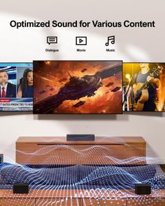 ULTIMEA 5.1 Soundbar System – Surround Sound Home Theater Audio