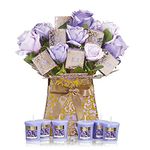 thegiftbox Candle Bouquet Gifts for Women Gifts for Mum Ladies Luxury Gifts for Birthday Christmas Gifts (VelvetRose)