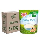 Cow & Gate Baby Rice Cereal, 4-6+ Months, 100 g, Pack of 5