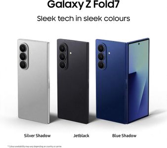 Samsung Galaxy Z Fold7 256GB Smartphone – Jet Black