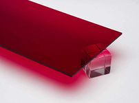 Saifee - Acrylic Sheet Red Translucent Imported Grade - DIY Projects - 3 mm Sheet (12" x 18" x 1Pc)