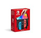 Nintendo Switch (versión OLED) Azul Neón/Rojo Neón
