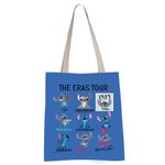 Cartoon Lover Gift Stitch The E T Tote Bag Gift For Women Singer Cartoon Gift (BL-ET Stitch tote CA)