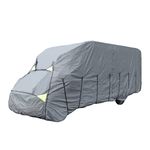 UK Custom Covers MC859GREYAD4 4 Ply Motorhome Cover Waterproof Heavy Duty Grey - Up To 5.7M