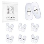 Combine8 Eyeglass Nose Pads, Soft Silicone Glasses Nose Pad for Ray-Ban RB3604/RB7140/RB4071/RB3584/RB3614/RB6336/RB3523/RB3539/RB3540/RB3558/RB3545/RB3609/RB3595/RB8052-61mm/RB8054-59mm Sunglasses