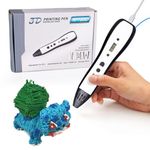 Kretrum 3D Pen for Kids - 3D Pen with LCD Screen - 3D Pen with 1.75 mm PLA Filament - Includes 3D pen for kids, PLA filaments, instruction manual, Type-C cable - Ideal as a gift