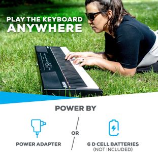 Alesis Recital 88-Key Digital Piano – Full-Size Beginner Keyboard