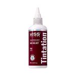 KISS TINTATION SEMI-PERMANENT HAIR COLOR RINSE DYE 5OZ WITH ARGAN OIL, ALOE VERA (Red Velvet)