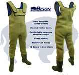 Bison 4mm Neoprene Chest Waders size 11