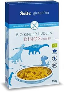 Alb-Gold Alb Gold Sietz Organic Gluten Free Kids Pasta Dinos 250 g, No Flavor Available