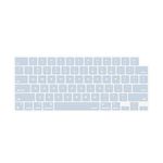 MOSISO Keyboard Cover Skin Compatible with MacBook Air 15 M3 A3114 M2 A2941/Air 13.6 M3 A3113 M2 A2681/Pro 14 M3 M2 M1 A2918 A2992 A2779 A2442/Pro 16 M3 M2 M1 A2991 A2780 A2485, Baby Blue