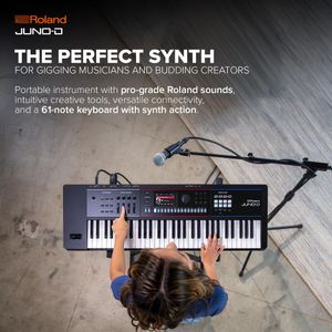 Roland JUNO-D6 61-Key Synthesizer Keyboard – Performance Synth