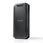 SanDisk Professional 4TB PRO-G40 SSD up to 3000MB/s, External Solid State Drive, Thunderbolt 3 (40Gbps), USB-C (10Gbps) Ultra-rugged IP68 dust/water resistance