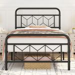 Yaheetech 3ft Single Bed Frames Vin