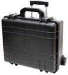 T.Z. Case International T.z 7-Bottle Wheeled Wine Case, Molded Polypropylene, Black