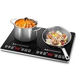 Double Induction Cooktop AMZCHEF In