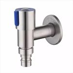 NEXOMS SSMT02 304 Grade Stainless Steel Washing Machine Tap/Nozzle Tap with Wall Flange