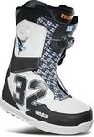 Thirtytwo Mens Lashed Double BOA Snowboard Boot - 2023/2024 White/Black (Zeb Powell) | Size 10