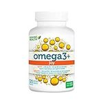 Genuine Health Omega3+ Joy, 120 softgels, 2000mg EPA, 100mg DHA, Supports healthy daily mood balance, Wild-caught, Non-GMO